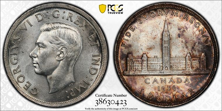 Cert 38630423 - Coin Image