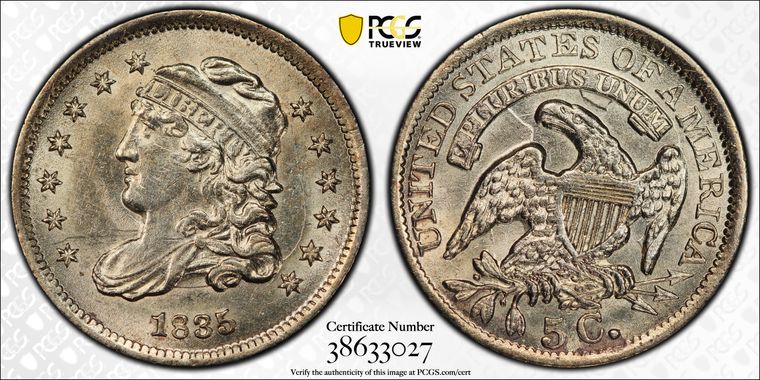 Cert 38633027 - Coin Image