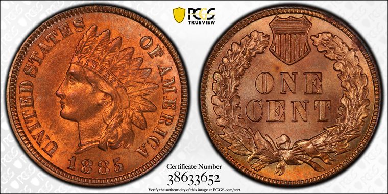 Cert 38633652 - Coin Image