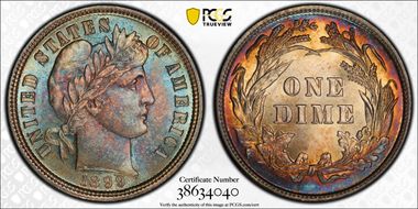 1899 10C MS67+