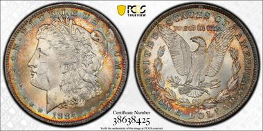 1884-O $1 MS64