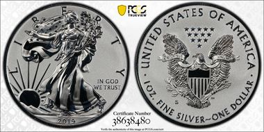 2019-S $1 Silver Eagle Enhanced Rev PR First Strike PR69