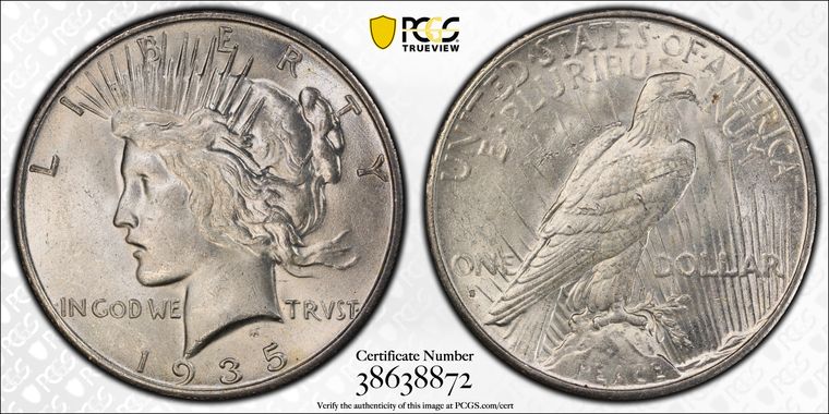 Cert 38638872 - Coin Image