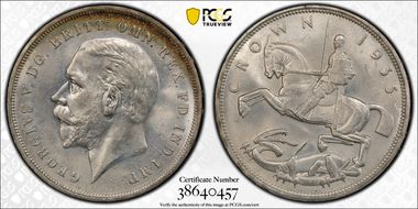 1935 Crown S-4048 .500 Silver MS63