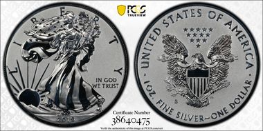 2019-S $1 Silver Eagle Enhanced Rev PR First Strike PR69