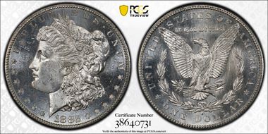 1882-S $1 MS65PL
