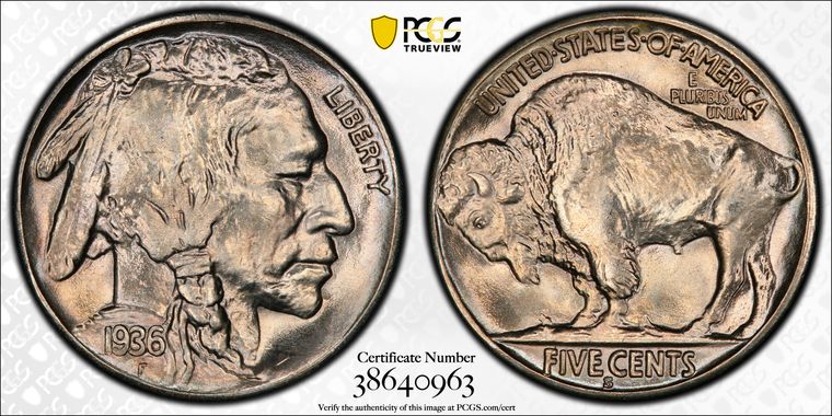 Cert 38640963 - Coin Image