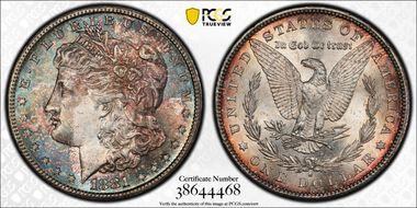 1881-S $1 MS63