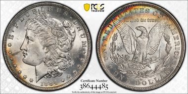 1884-O $1 MS63