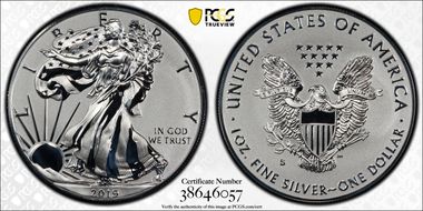 2019-S $1 Silver Eagle Enhanced Rev PR First Strike PR70