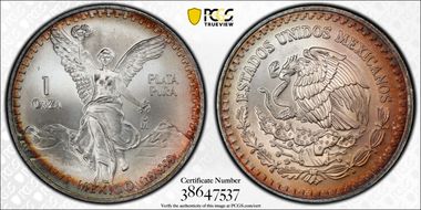 1995-Mo Onza Libertad Ag MS68