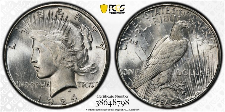 Cert 38648798 - Coin Image