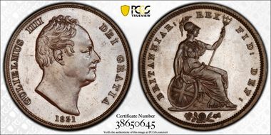 1831 1D S-3845 Bronzed PR64