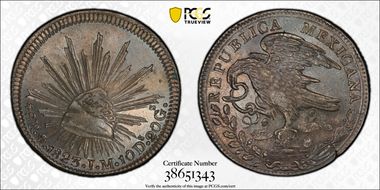 1823-Mo JM 8 R Hook-Neck, Flat Top 3 AU55