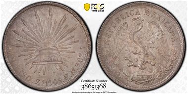 1905-Zs FM Peso KM-409.3 MS64+