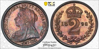 1898 2D Mdy S-3946 PL67+