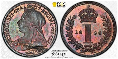 1898 1D Mdy S-3947 PL66