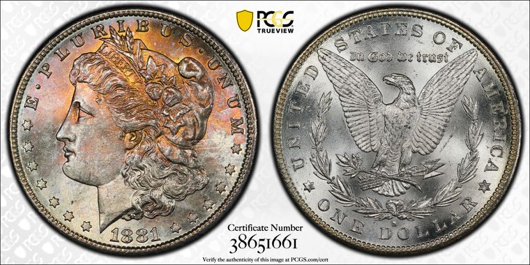 Cert 38651661 - Coin Image