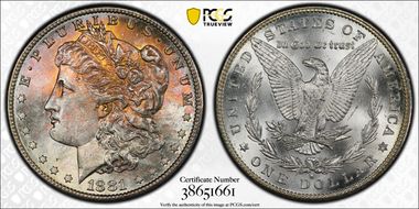 1881-S $1 MS65