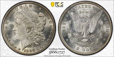 1886-O $1 MS63