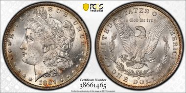 1887-O $1 MS63