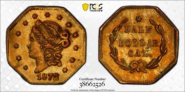 1872 G50C BG-913 MS62