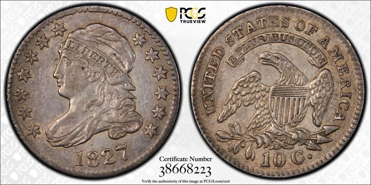 Cert 38668223 - Coin Image