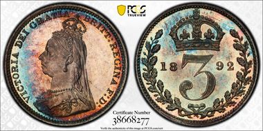 1892 3D Mdy S-3934 PL67+