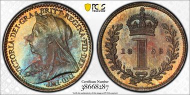 1899 1D Mdy S-3947 PL67+