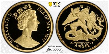 1997 1/20 A Gold PR69DCAM