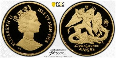 1998 1/20 A Gold PR69DCAM