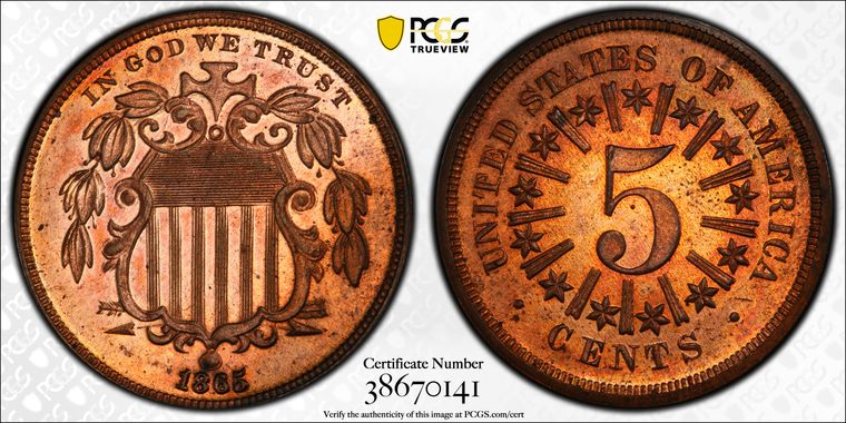 Cert 38670141 - Coin Image