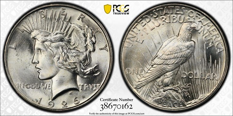 Cert 38670162 - Coin Image