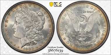 1902 $1 MS67