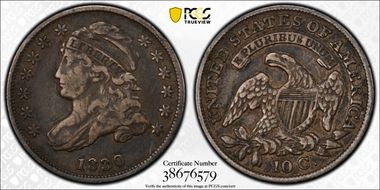 1830 10C Medium 10C VF30