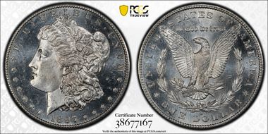 1897-S $1 MS65PL