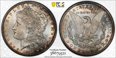 1894-S $1 MS64