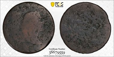 1796 1C Liberty Cap PO1BN
