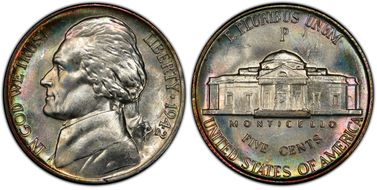 1942-P 5C Silver MS67FS