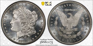 1883-CC $1 MS66PL