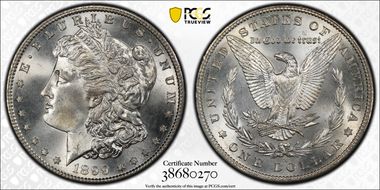 1899-S $1 MS66+