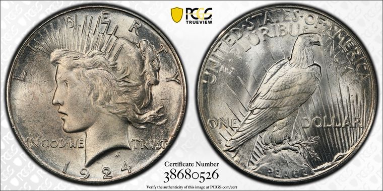 Cert 38680526 - Coin Image