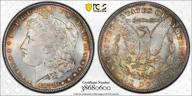 1878-S $1 MS66