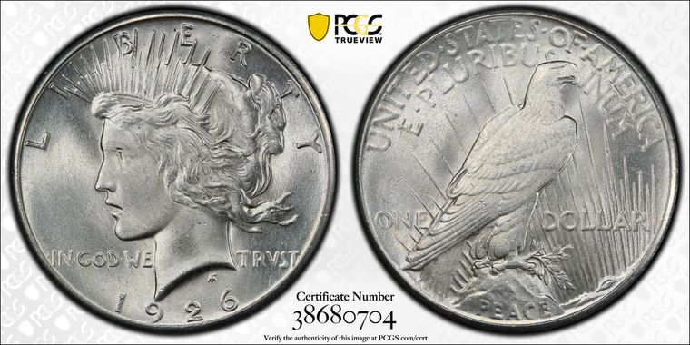 Cert 38680704 - Coin Image