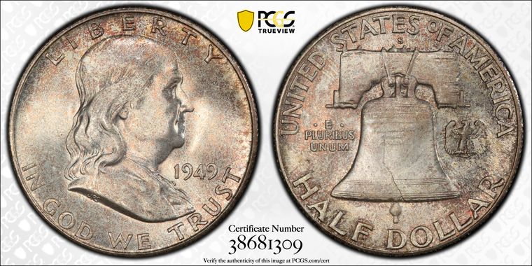 Cert 38681309 - Coin Image