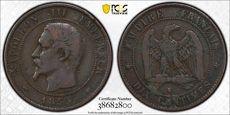 Cert 38682800 - Coin Image