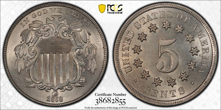 Cert 38682855 - Coin Image