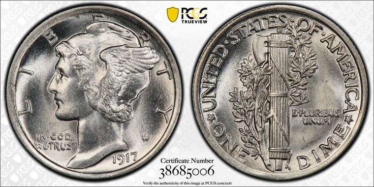 Cert 38685006 - Coin Image