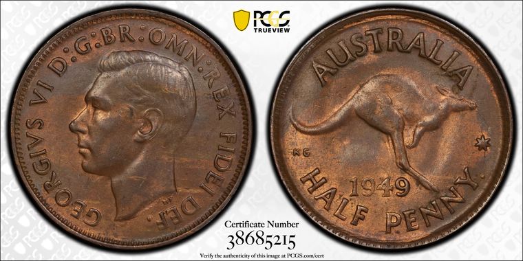 Cert 38685215 - Coin Image