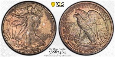 1941-S/S 50C RPM FS-501 MS65